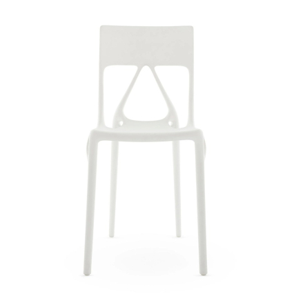 A.I. Lite, Outdoor Dining Chair, White