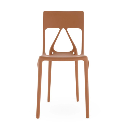 A.I. Lite, Outdoor Dining Chair, Brown