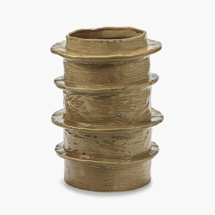Urban Jungle, Molly Flower Pot 03, M, Ocher