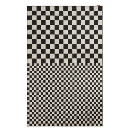 Carpretty Grand, Outdoor/Indoor Rug, Square Affair, Anthracite-Creme