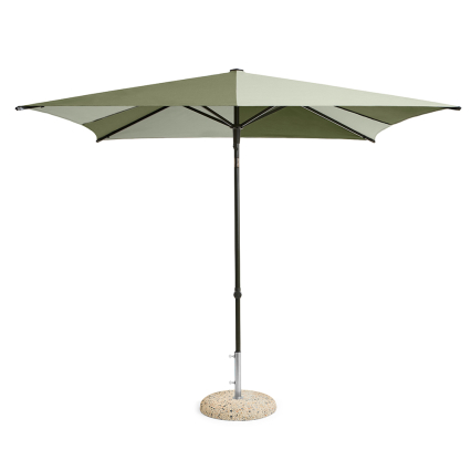 Terrazza, Square Parasol, Green-Dark Green