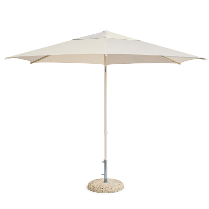 Terrazza, Hexagon Parasol, Off-White-Grey