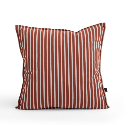 Terrazza, Cushion, Bold Stripe, Terracotta