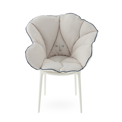Alice's Flower, Cushion, White