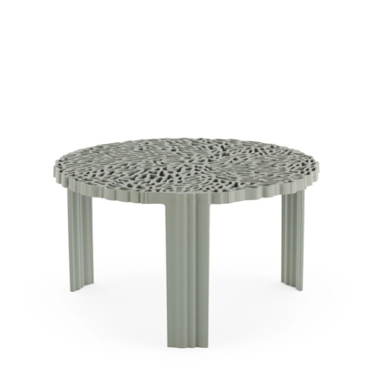 T-Table, Outdoor Coffee Table, Green, H36 cm