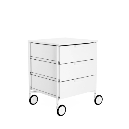 Mobil Mat, Chest of Drawers, Mat White