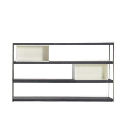 Wisewise, Shelving System, Dark Wood