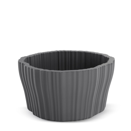Corteza, Large Cachepot, Anthracite