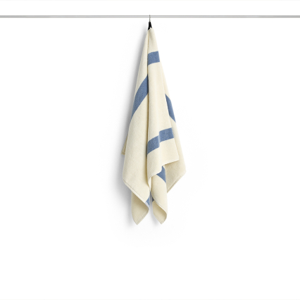 Stripe, Bath Towel, Dusty Blue, 70x140