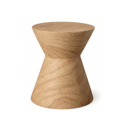 Eyla, Pouf, Natural Oak