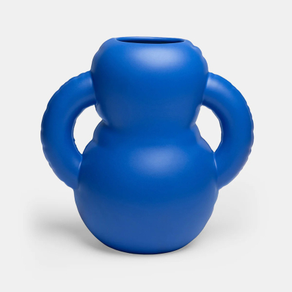 Oscar, Vase, Matte, Indigo