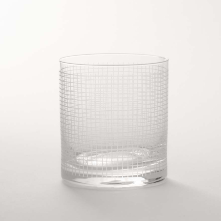 Quaderni, Quadri Tumbler, Clear