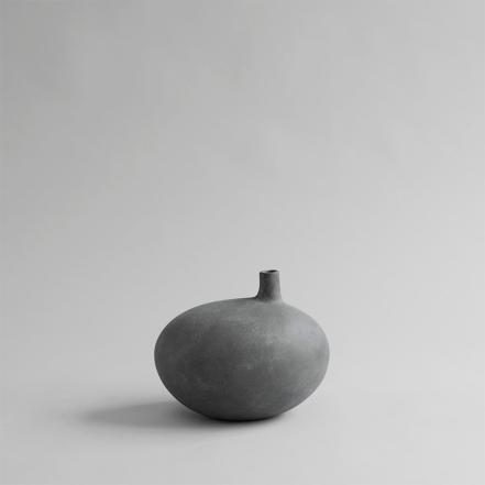 Submarine Vase, Small, Dark Grey