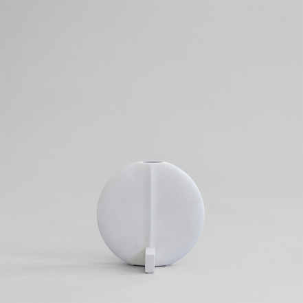 Guggenheim Vase, Petit, Bone White