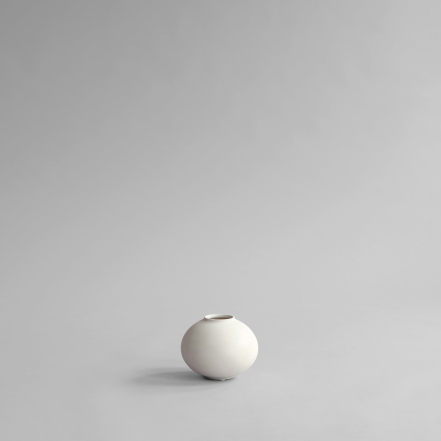 Sunao, Fat Vase, Petit, Birch