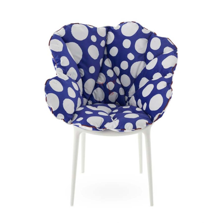 Alice's Flower, Cushion, Blue-Pois