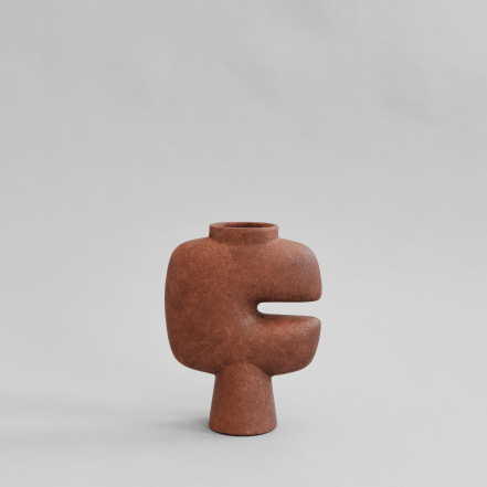 Tribal, Vase, Medio, Terracotta