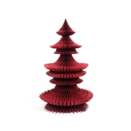 Honeycomb Tree, Red, H150 cm
