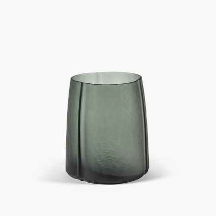 Shapes, Vase 01, Dark Gray