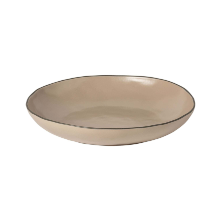 Stacked Organic, Serving Bowl, Cremini