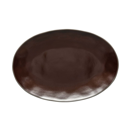 Stacked Organic, Oval Platter, Port