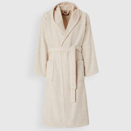 Chalk 21, Hooded Bathrobe, S