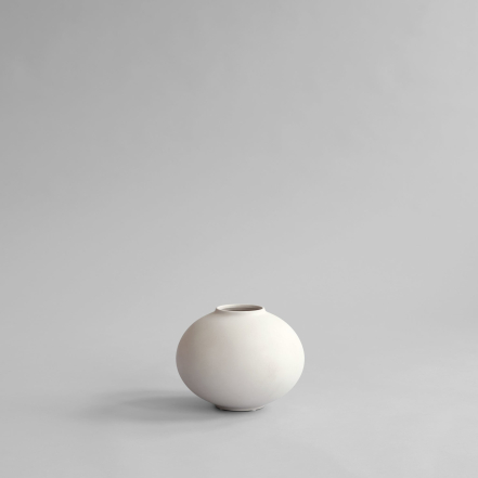 Sunao, Vase, Fat, Mini, Birch