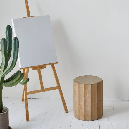 Faro, Stool, Oak