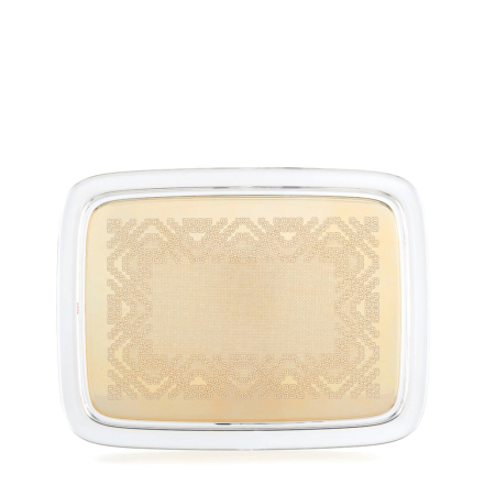 Teatime, Tray, Gold