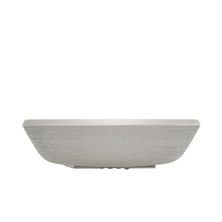 Trama, Soup Plate, Dark Grey