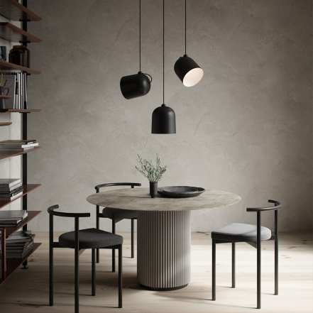 Angle, Pendant Lamp, Black
