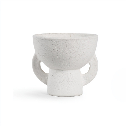 Elari, Raised Bowl, Medium, White