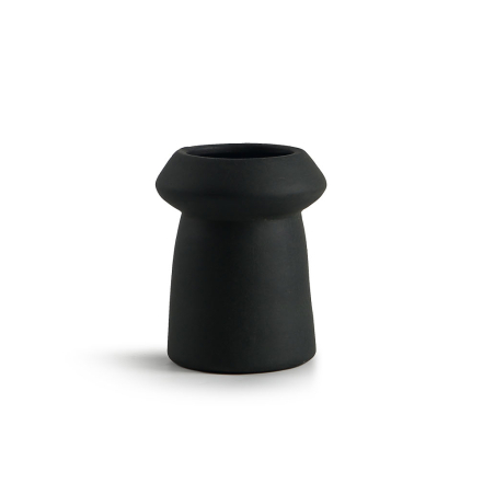 Veryo, Vase, Dark Black
