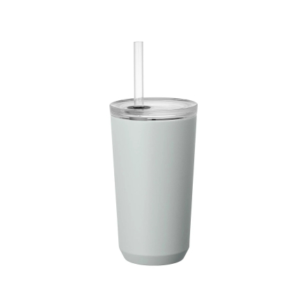 To Go, Tumbler with Straw, Ice Gray, 480ml 