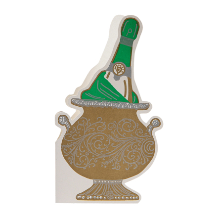 Champagne, Cut-Out Card