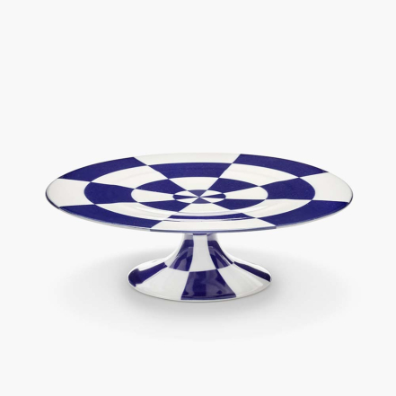 Fete des Betes, Cake Stand, Blue-White