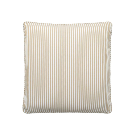 Plastics Outdoor Cushion, Beige Stripes