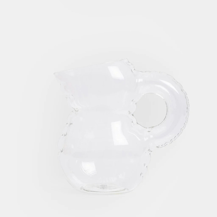 Emily, Glass Jug, Clear