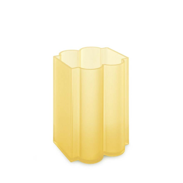 Okra, Vase, Yellow