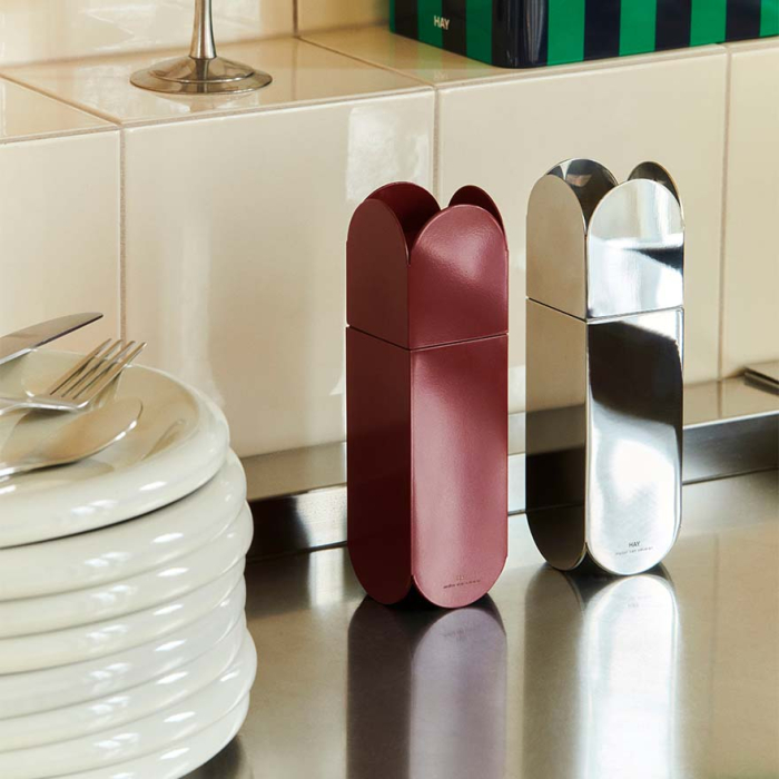 Arcs, Salt & Pepper Grinder, Mirror