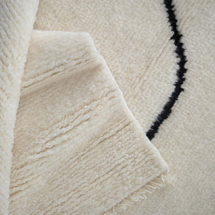 Astral Spiral, Carpet, Black, 170 x 240 cm