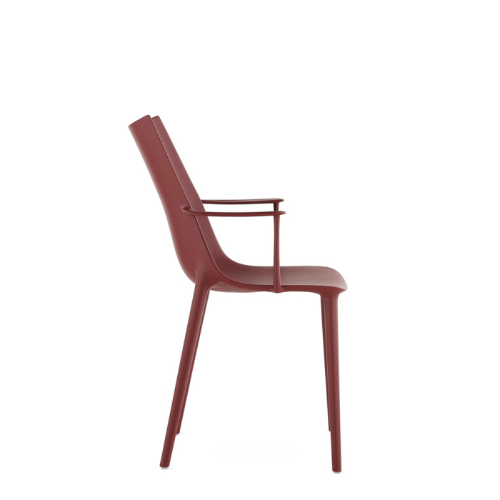 H.H.H. MAT, Dining Chair, Bordeaux