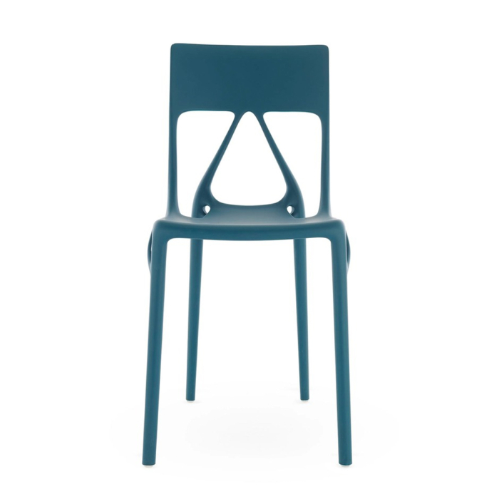 A.I. Lite, Outdoor Dining Chair, Petrol