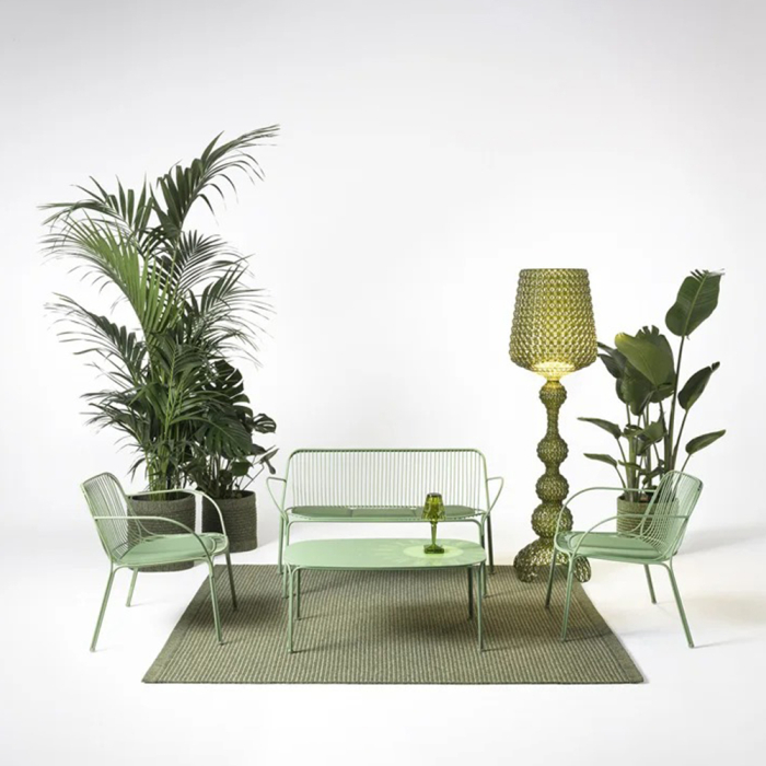 Kleo, Cachepot, Grey, 40 cm