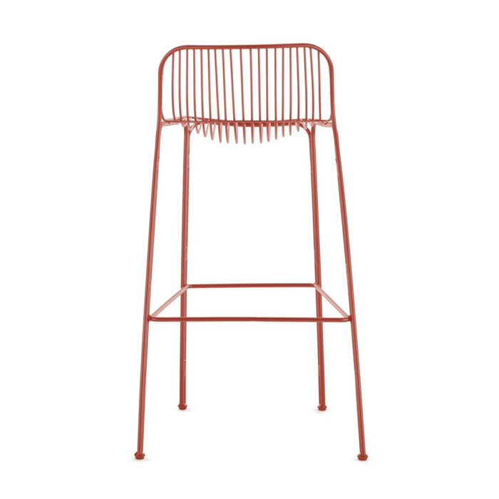 Hiray, Outdoor Barstool, Russet