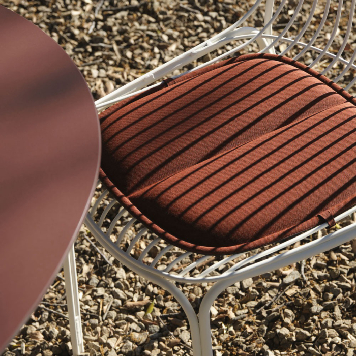 Hiray, Cushion for Chair/Armchair, Brick Red