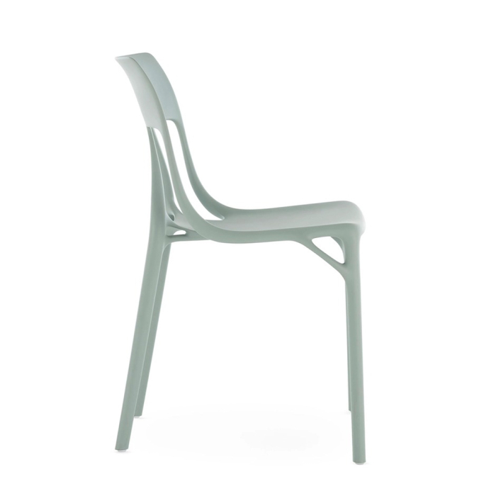 A.I. Lite, Outdoor Dining Chair, Green