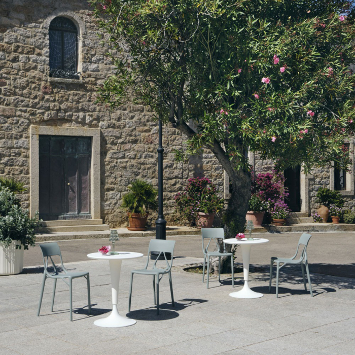 A.I. Lite, Outdoor Dining Chair, Green