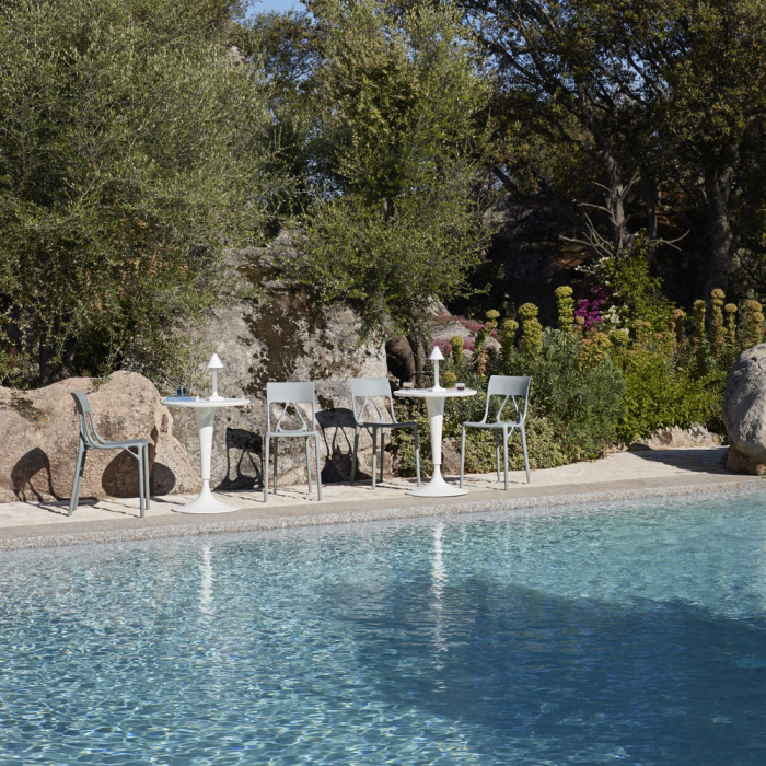 A.I. Lite, Outdoor Dining Chair, Green