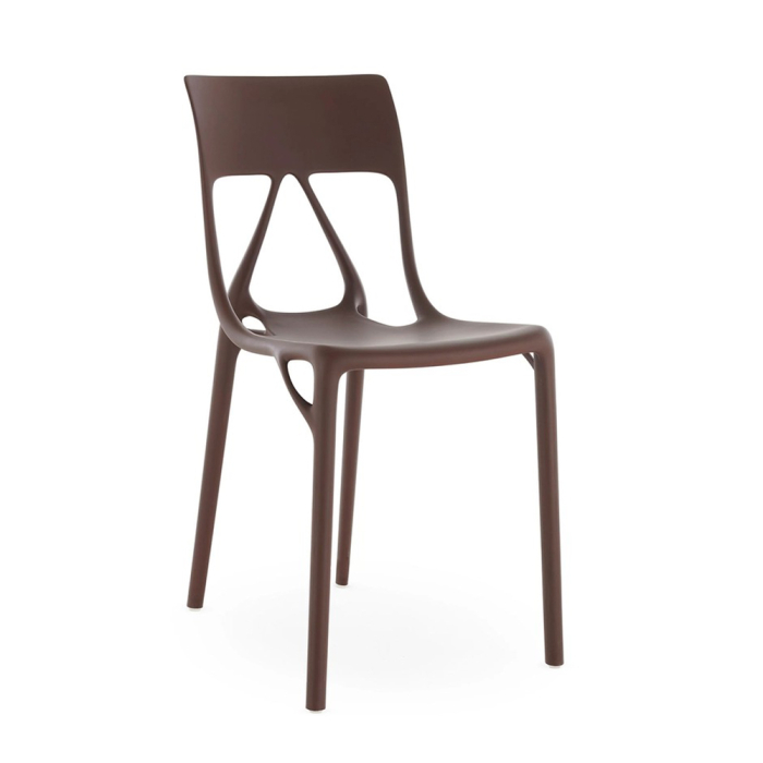 A.I. Lite, Outdoor Dining Chair, Moka